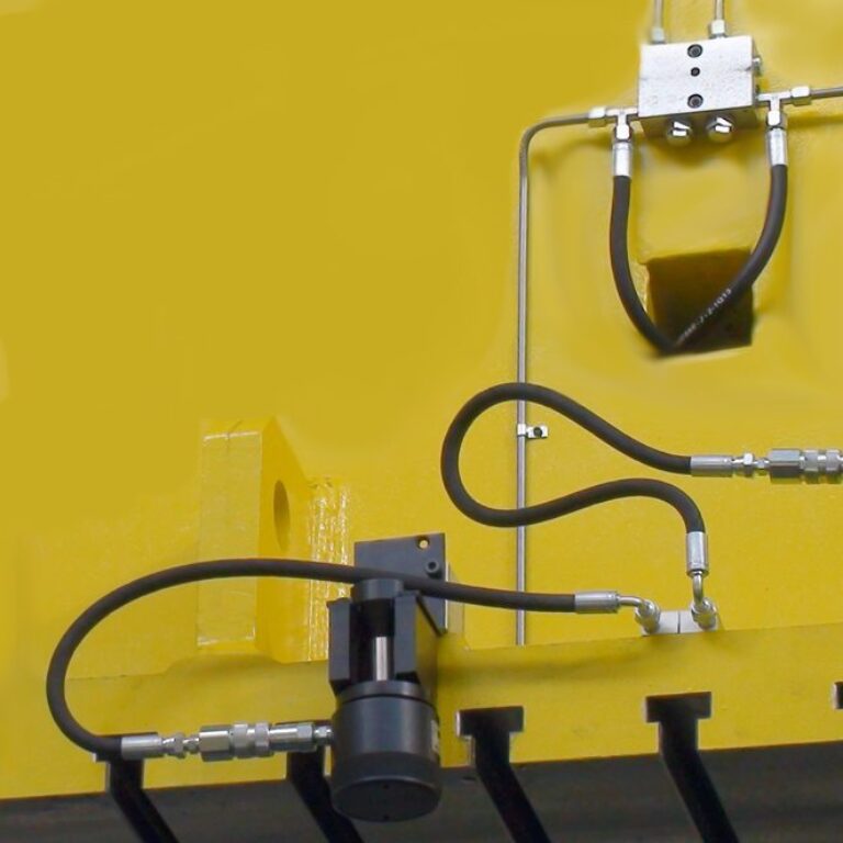 Picture with focus on installed MHC